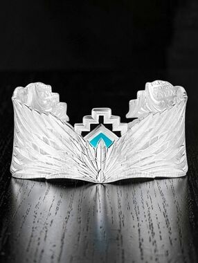 Montana Silversmiths Firefly Lights Fine Silver Cuff Bracelet Retail $110 ~ NEW